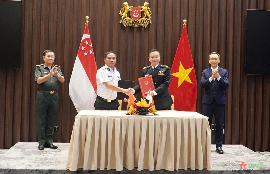 Gallery - 	越南与新加坡第十五次防务政策对话在新加坡举行